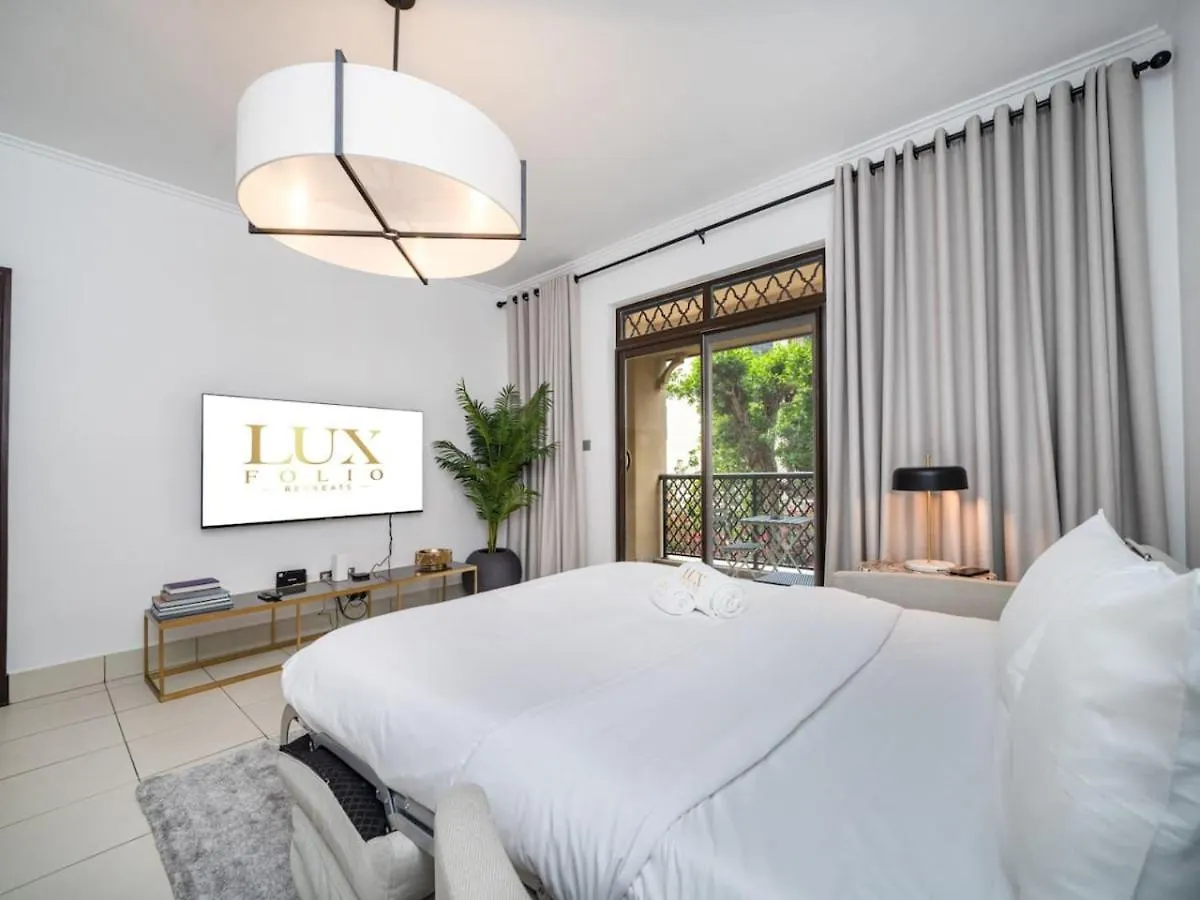 Modern Old Town 1 Bed With Garden View Apartment Dubai United Arab Emirates